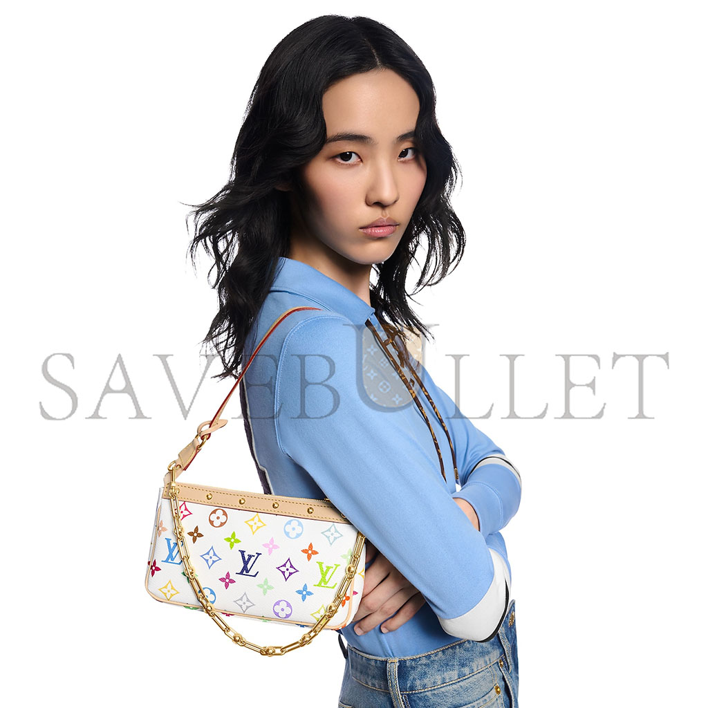 LOUIS VUITTON MURAKAMI LV X TM POCHETTE ACCESSOIRES M13404 (22*13*4cm)